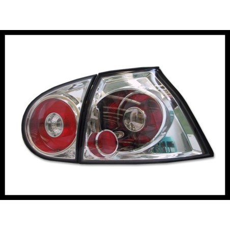 Set Of Rear Tail Lights Volkswagen Golf 5, Lexus Chromed