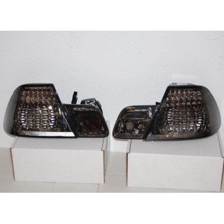 Set Of Rear Tail Lights BMW E46 Coupe 1998-2001 Led Smoked