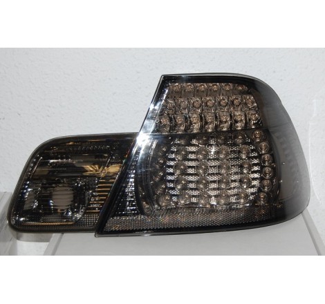 Set Of Rear Tail Lights BMW E46 Coupe 1998-2001 Led Smoked