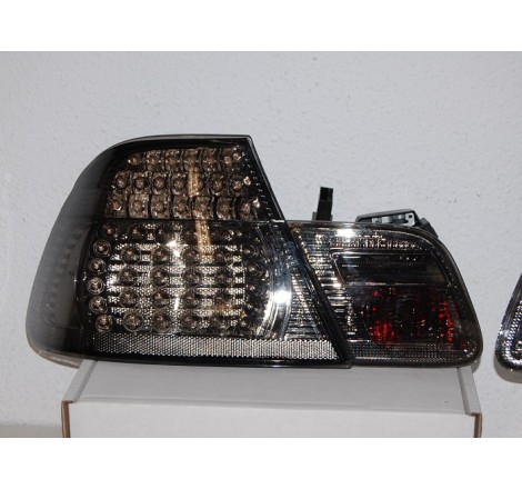 Set Of Rear Tail Lights BMW E46 Coupe 1998-2001 Led Smoked