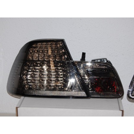 Set Of Rear Tail Lights BMW E46 Coupe 1998-2001 Led Smoked