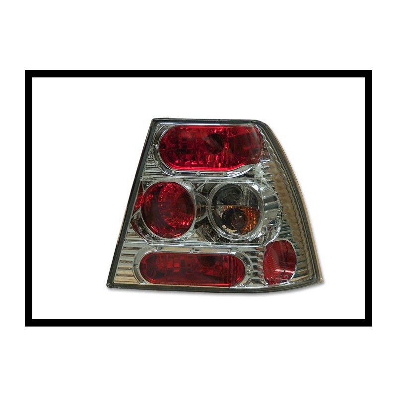 SET OF REAR TAIL LIGHTS VOLKSWAGEN BORA LEXUS CHROMED