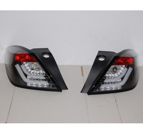 Feux Arrières Cardna Opel Astra H 3P 04-08 Led Noir Led Clignotante