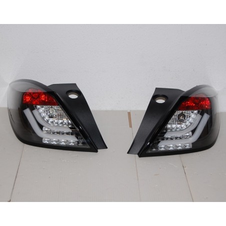 Feux Arrières Cardna Opel Astra H 3P 04-08 Led Noir Led Clignotante