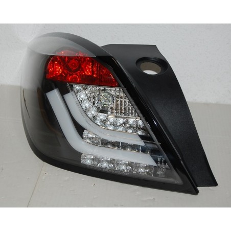 Feux Arrières Cardna Opel Astra H 3P 04-08 Led Noir Led Clignotante