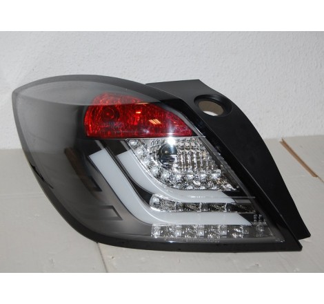 Feux Arrières Cardna Opel Astra H 3P 04-08 Led Noir Led Clignotante