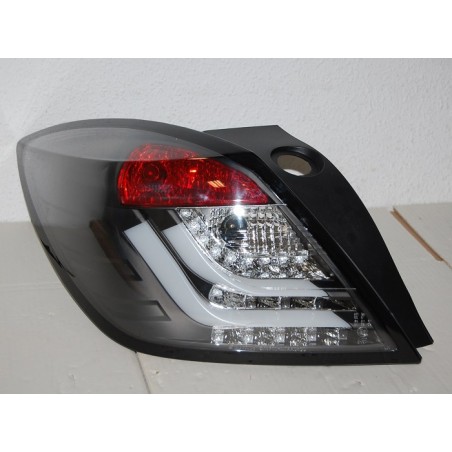 Feux Arrières Cardna Opel Astra H 3P 04-08 Led Noir Led Clignotante