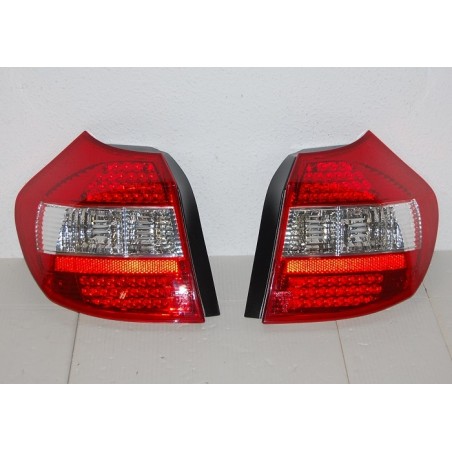 Set Of Rear Tail Lights BMW E87 2004 Serie 1 Led Red