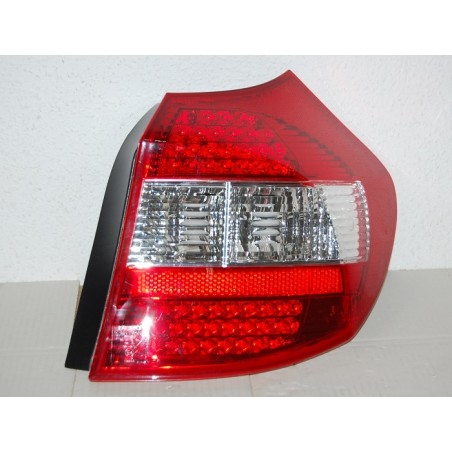 Set Of Rear Tail Lights BMW E87 2004 Serie 1 Led Red