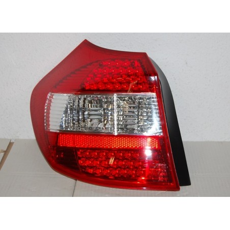 Set Of Rear Tail Lights BMW E87 2004 Serie 1 Led Red