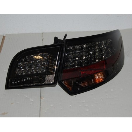 Set Of Rear Tail Lights Audi A3 Sportback '04-08 Led Black