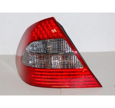 Set Of Rear Tail Lights Mercedes W211 06-09 Led Red