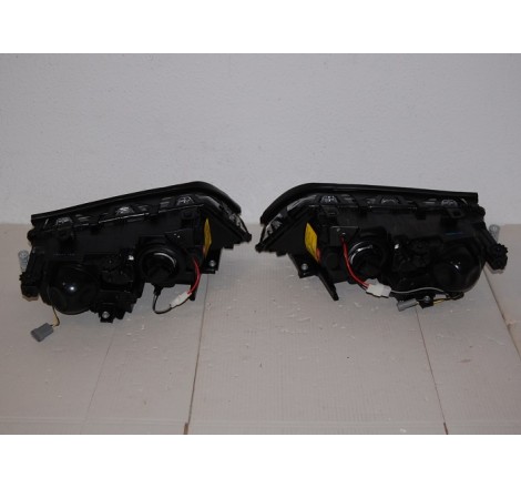 FAROS DELANTEROS OJOS DE ANGEL BMW E46 '02/'05 4P. ELECT. BLACK 