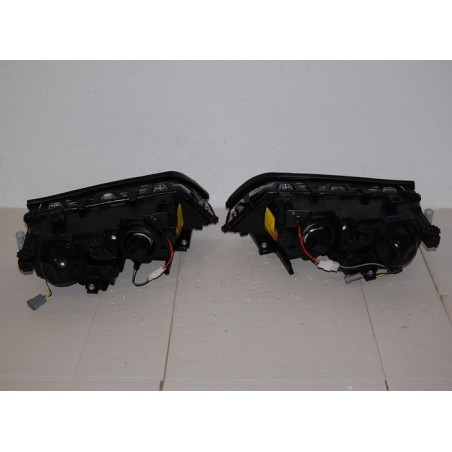 FAROS DELANTEROS OJOS DE ANGEL BMW E46 '02/'05 4P. ELECT. BLACK 