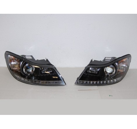 FANALI DAY LIGHT SKODA OCTAVIA '01 BLACK