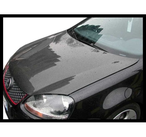Carbon Fibre Bonnet Volkswagen Golf 5, Without Air Intake