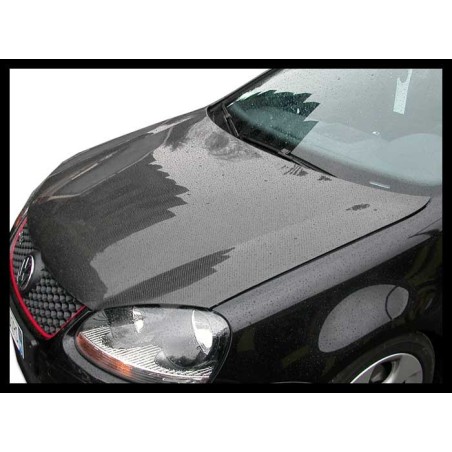 Carbon Fibre Bonnet Volkswagen Golf 5, Without Air Intake