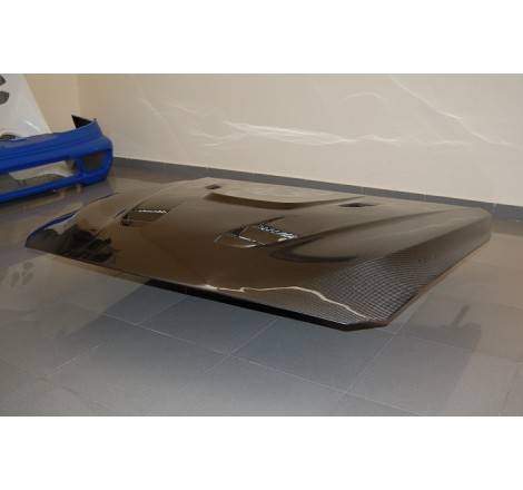 FRONTHAUBE KOFFERRAUM DECKEL ECHT CARBON  BMW F30 / F31 / F32 / F33 / F36 LOOK M4 WITH AIR INTAKE