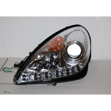 Set Of Headlamps Day Light Mercedes SLK 2004-2010 R171
