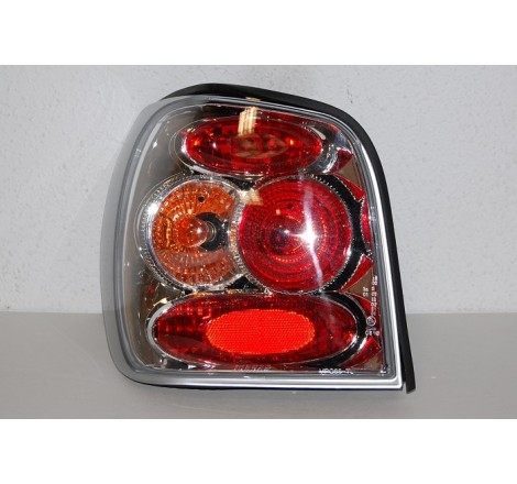 Set Of Rear Tail Lights Volkswagen Polo 1999-2001 Lexus Chromed