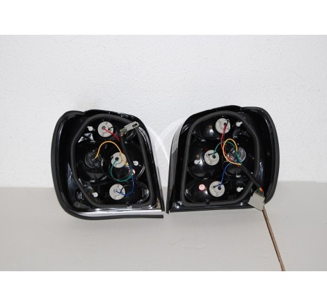 Set Of Rear Tail Lights Volkswagen Polo 1999-2001 Lexus Chromed