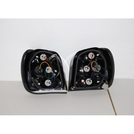 Set Of Rear Tail Lights Volkswagen Polo 1999-2001 Lexus Chromed