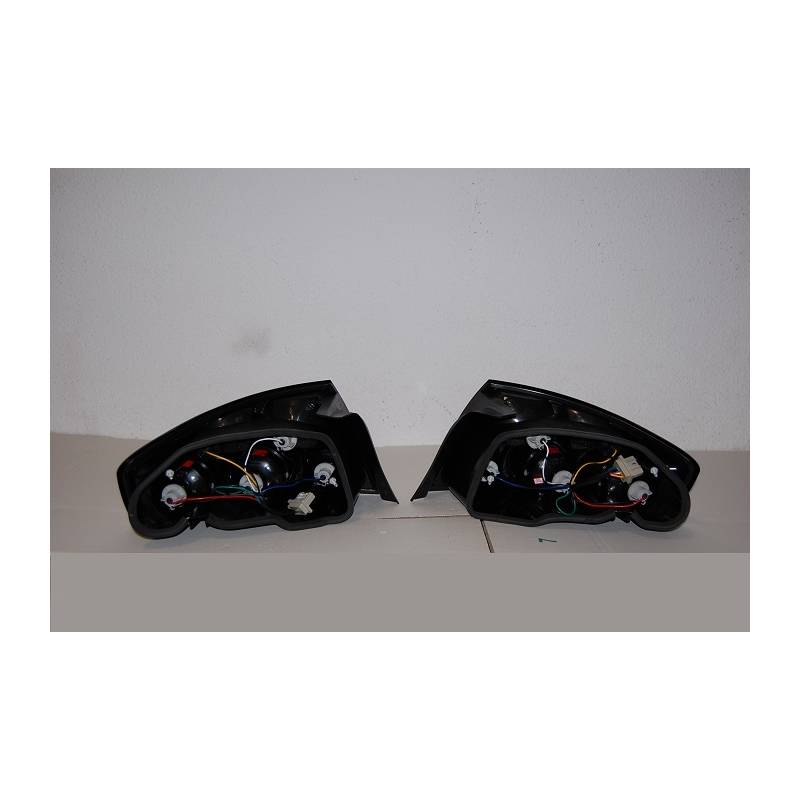 Set Of Rear Tail Lights Peugeot 407, Lexus Black Eurolineas Personales