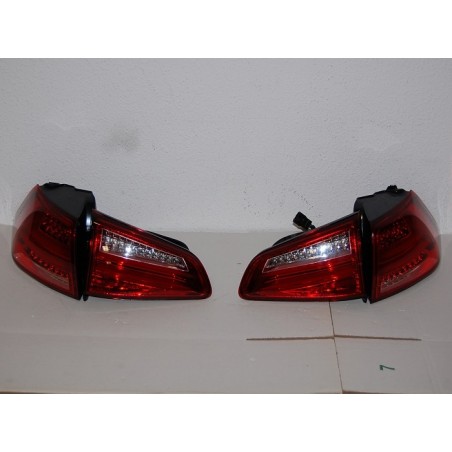 Set of rear tail lights VOLKSWAGEN GOLF 7 13 LED RED CARDNA