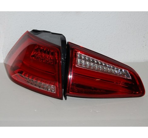 Fanali posteriore VOLKSWAGEN GOLF 7 13 LED RED CARDNA