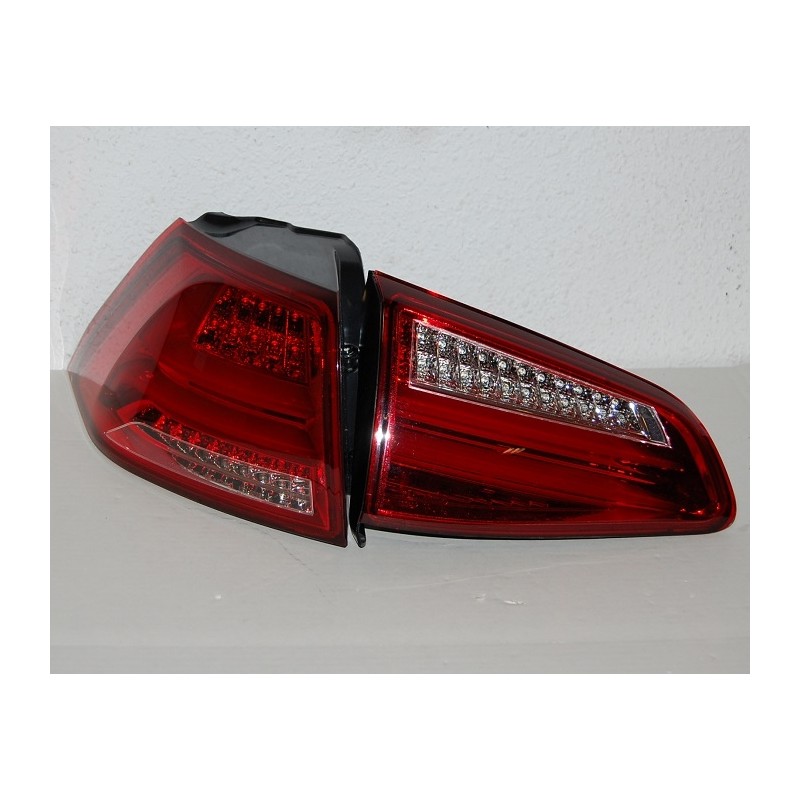 PILOTOS TRASEROS VOLKSWAGEN GOLF 7 13 LED RED CARDNA