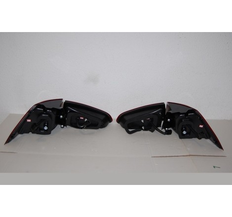 Set Of Rear Tail Lights Volkswagen Golf 7 2013 Led Red Cardna