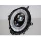 Set Of Headlamps Mini Cooper R55 / R56 06-10 L/D Black Lti