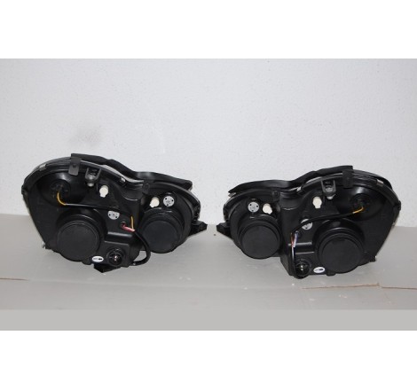 Faros delanteros Mercedes W203 2001-2007 black
