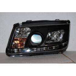 Fanali Day Light Volkswagen Bora/Jetta 4 '99 Black