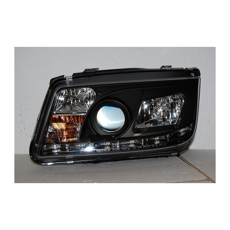 Fanali Day Light Volkswagen Bora/Jetta 4 '99 Black