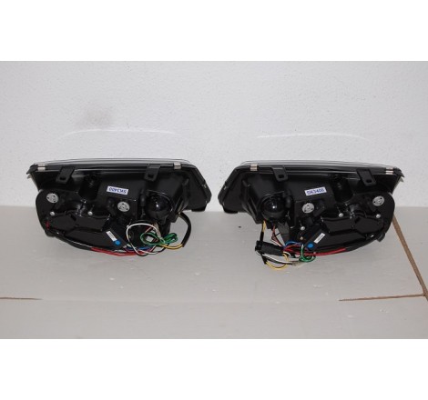 Fanali Day Light Volkswagen Bora/Jetta 4 '99 Black