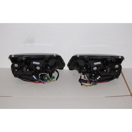 Fanali Day Light Volkswagen Bora/Jetta 4 '99 Black