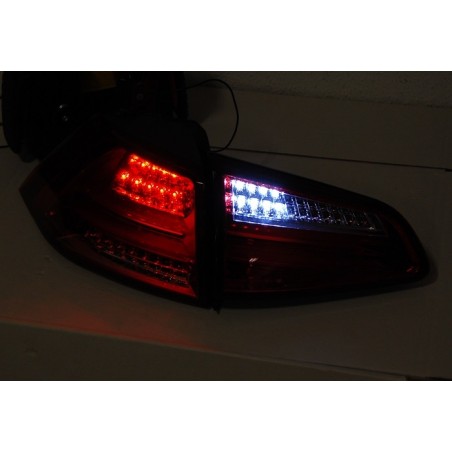 Set Of Rear Tail Lights Volkswagen Golf 7 2013 Led Red Cardna