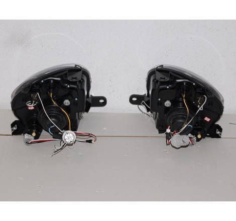 FAROS DELANTEROS FIAT 500 LUZ DIA BLACK