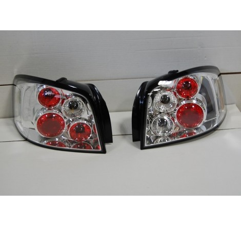 Set Of Rear Tail Lights Audi A3 2003-2008 Lexus Chromed