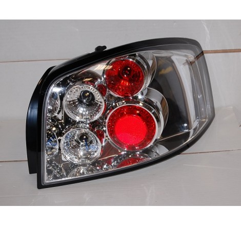 Set Of Rear Tail Lights Audi A3 2003-2008 Lexus Chromed