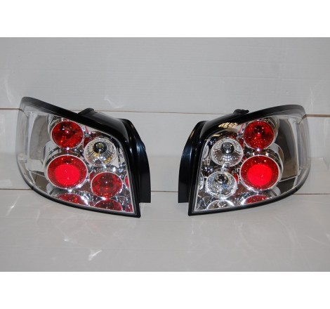 Set Of Rear Tail Lights Audi A3 2003-2008 Lexus Chromed
