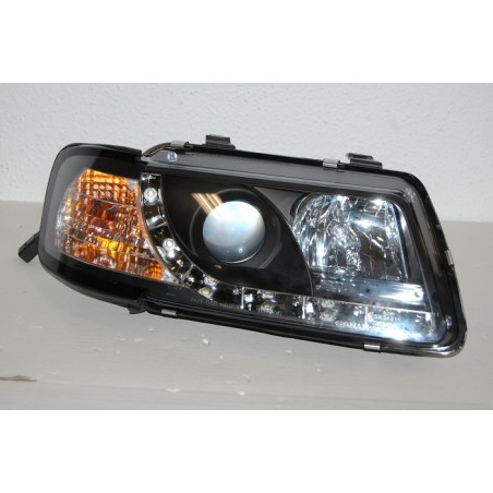 FAROS DELANTEROS LUZ DE DIA AUDI A3 96-02 BLACK