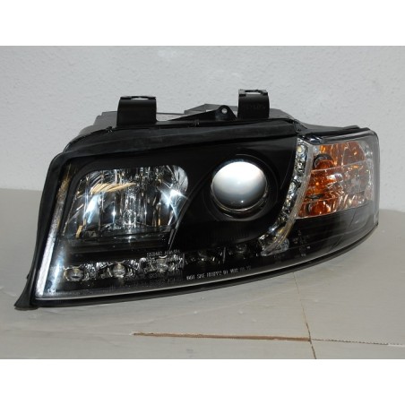 FAROS DELANTEROS LUZ DE DIA AUDI A4 01 BLACK