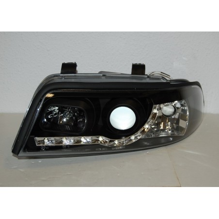 FAROS DELANTEROS LUZ DE DIA AUDI A4 99 BLACK