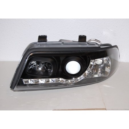 FAROS DELANTEROS LUZ DE DIA AUDI A4 99 BLACK