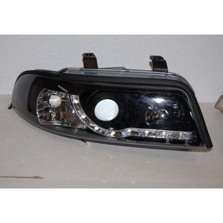 FAROS DELANTEROS LUZ DE DIA AUDI A4 99 BLACK