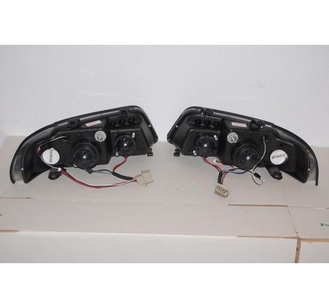 FAROS DELANTEROS LUZ DE DIA AUDI A4 99 BLACK