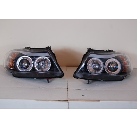 Fari Anteriori BMW E90 / E91 05-08 Nero