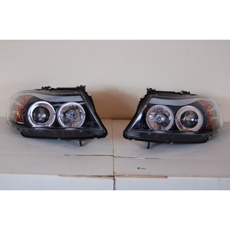 Fari Anteriori BMW E90 / E91 05-08 Nero